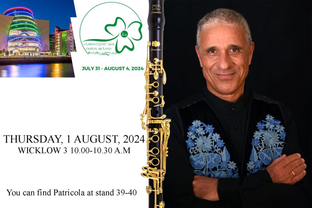 Rocco Parisi clarinet august